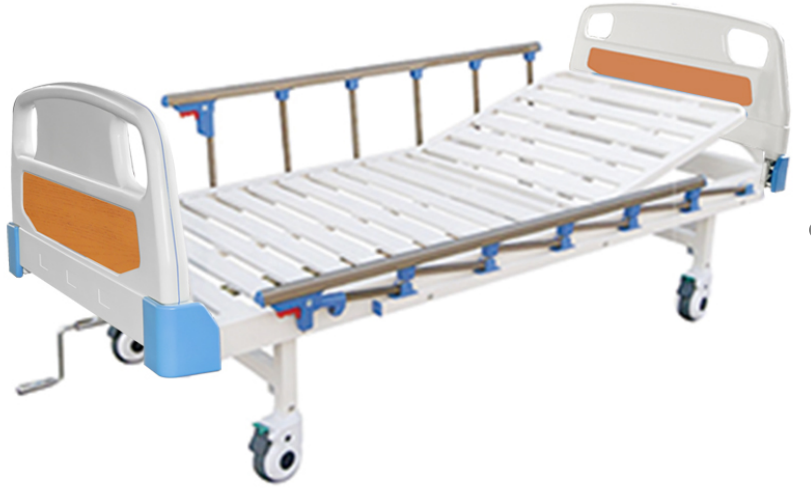 One-Crank Manual Hospital Bed