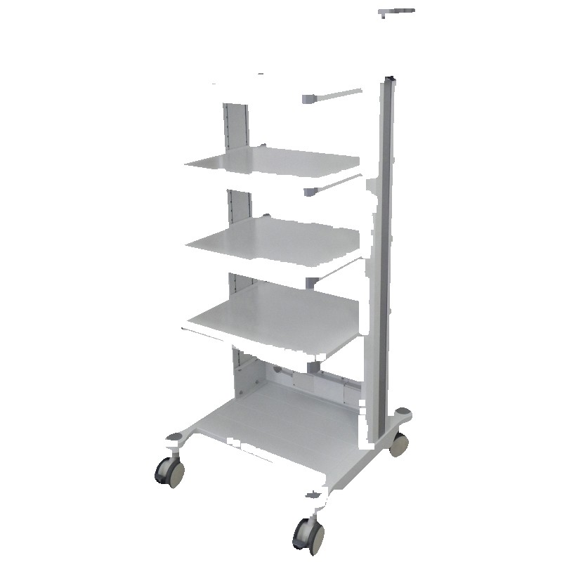 Multilayer Surgical Equipment Instrument Workstation Cart Hospital Endoscope Trolley