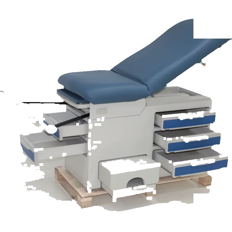 Medical Stainless Steel Gyne Exam Table Hospital Gynecology Examination Bed with Waterproof Soft ...