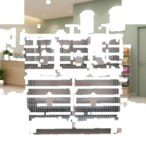 Large Dog Stainless Steel Dog With Wheels Double Door Outdoor Pet Store Display Cages Pet Oxygen ...