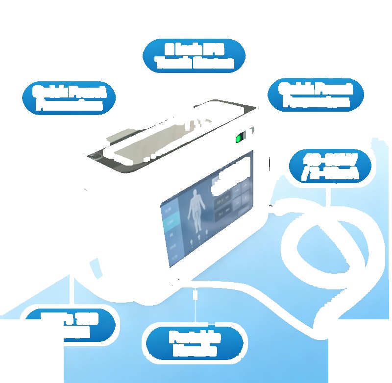 Digital Handheld Digital X-ray Machine, MT Touch Screen Handheld X-ray Unit Certified