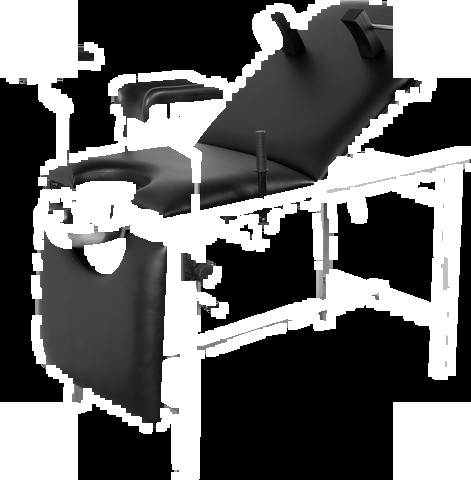 Three Sections with Bowl Gynecology Exam Couch Gyno Examination Bed Medical Gynecology Chair