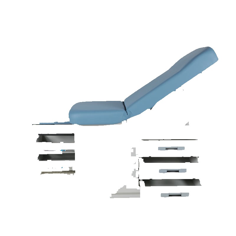 Steel Coating Treatment Table Medical in Hospital Obstetric and Gynecology Examination Couch