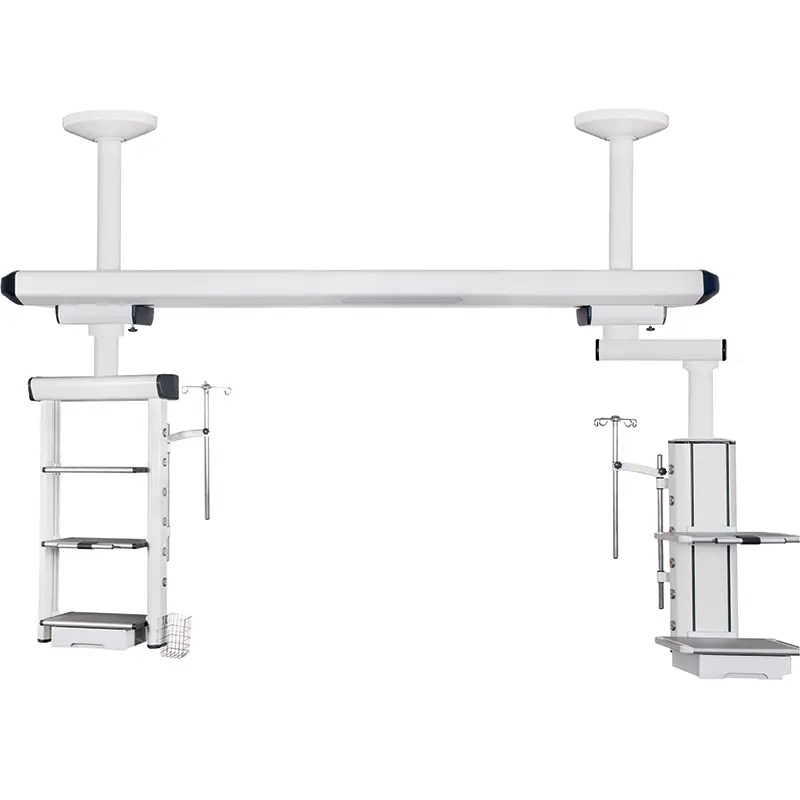 Hospital Ceiling Screen Bracket Double Arm