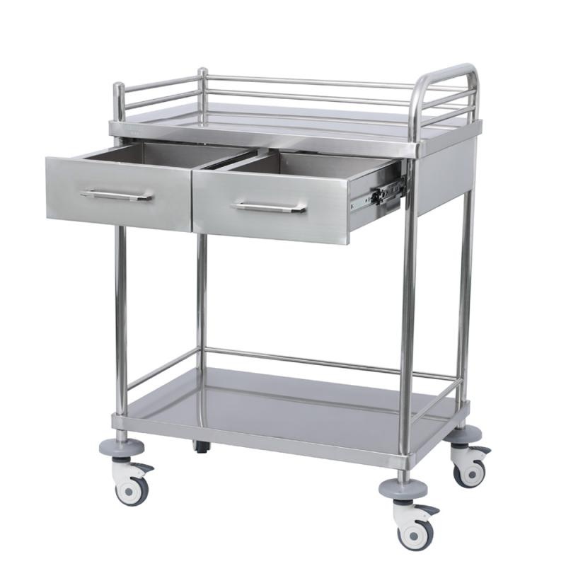Hospital Dressing Stainless Steel Trolley Surgical