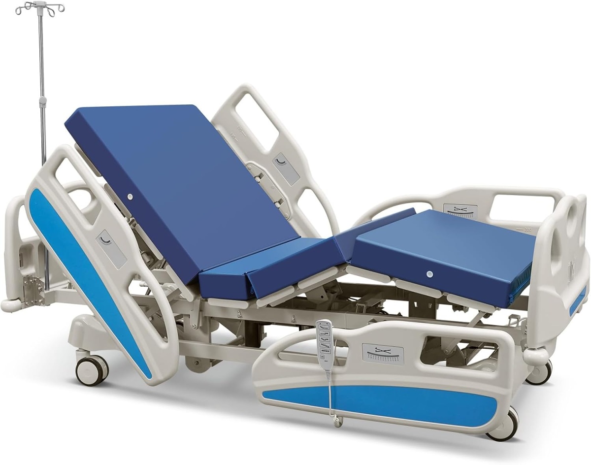 Portable Full Electric Reclining Medical Bed