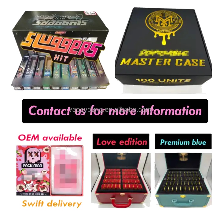 ODM Tobacco Kits 1ml 2ml 1g 2g Empty Storage Custom Disposable Unit Smoking Accessories USB Light...
