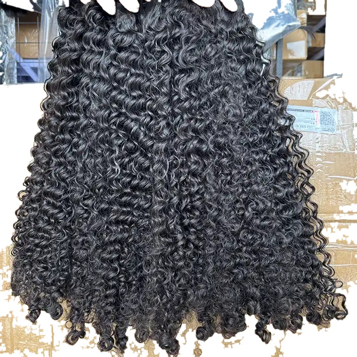 100% Raw Vietnamese Hair Vendors Burmese Curly Hair Cambodian Wavy Cuticle Aligned Unprocessed Hu...