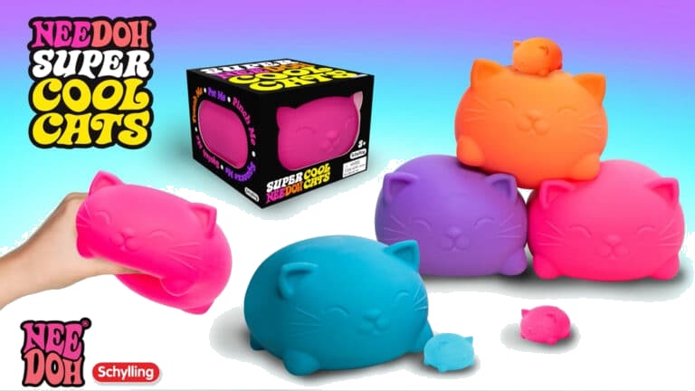 New Schylling Needo Cartoon Squishy Super Hero Kitty Cubes Nice Cube Sensory Squeeze Spider Mans ...