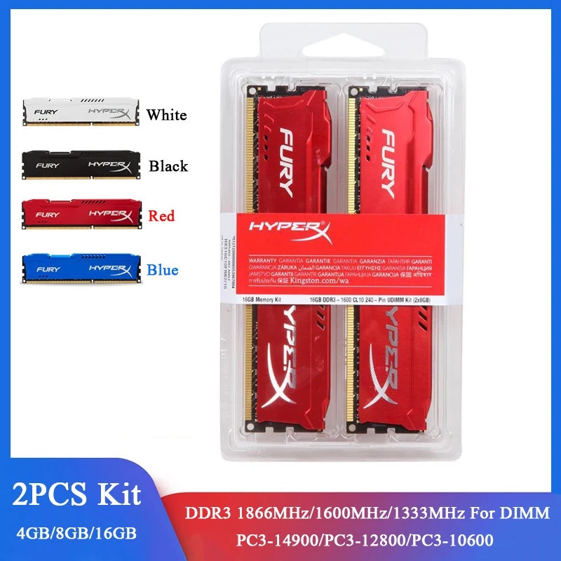 Household Sundries Memoria DDR5 8GB (2X4gb) 16GB (2X8gb) Kit RAM Desktop RAM 240Pins 1. DIMM PC3-...