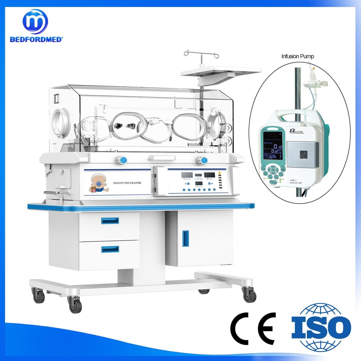 Infant Care Equipment Baby Warmers Infant Incubator With Photo Therapy Unit
