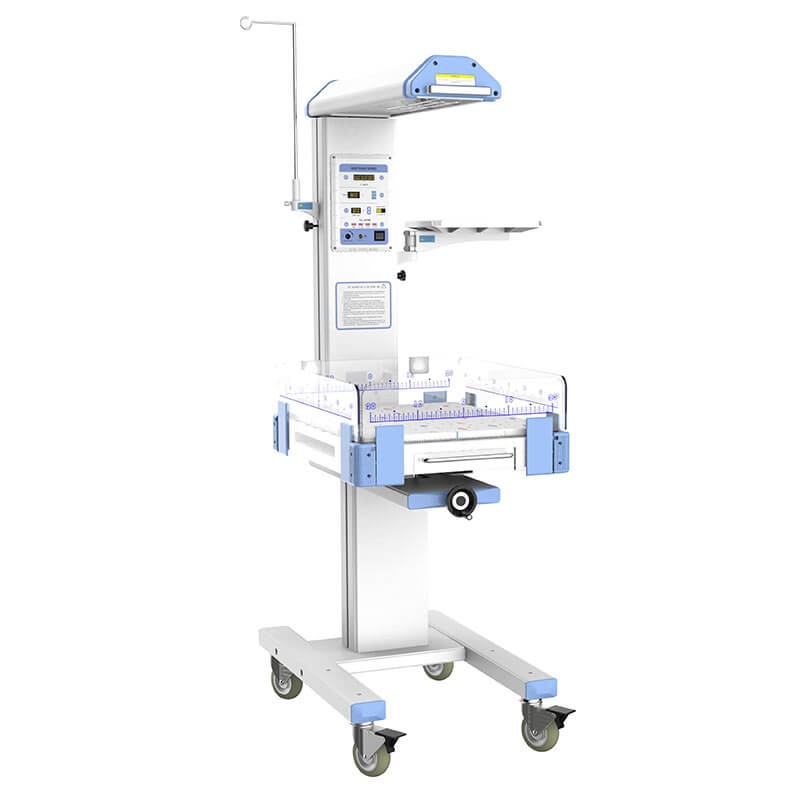 Hospital Three Modes Optional Infant Radiant Warmer Timer Baby Incubator With LED Touch Screen