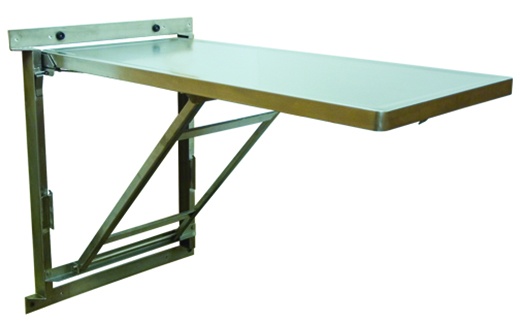 Vet Wall Mount Folding Exam Wet Veterinary Collapsing Table 304 Stainless Veterinary Examination ...