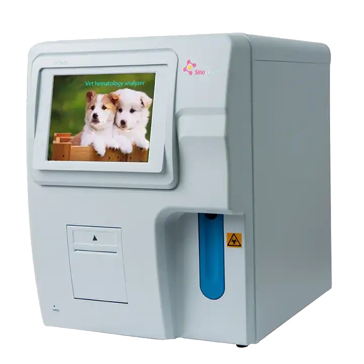 3 Part Diff Fully Automated Veterinary Hematology Analyzer Blood Cell Counter Medical Equipments