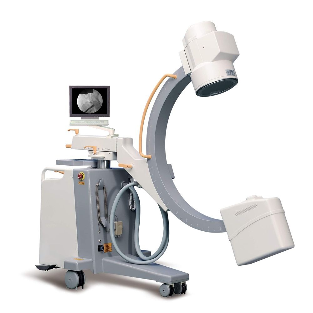 Hospital Surgical 3D Digital C-Arm X-Ray Fluoroscopy Equipment, Dual Focal Spo HighFrequency Inve...
