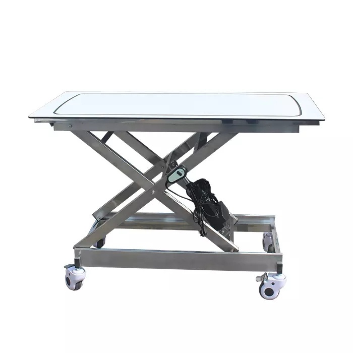 Animal Stretcher Vet Stainless Steel Stretcher Acrylic Surface Pet Stretcher for Small Animal