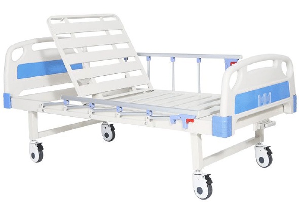 Single-Crank Manual Hospital Bed