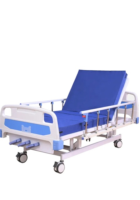 Three-Crank Manual Hospital Bed