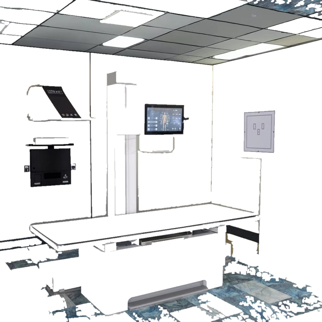 Hospital X Ray Equipment Medical Digital X-ray Machine