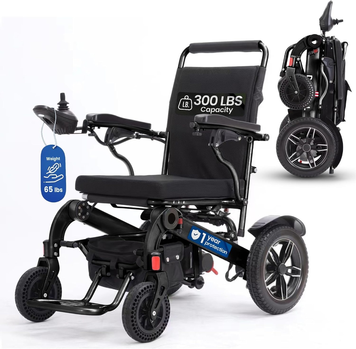 Motorized Foldable Power Electric Wheelchair Price Lightweight Foldable Heavy Duty Wheelchair for...