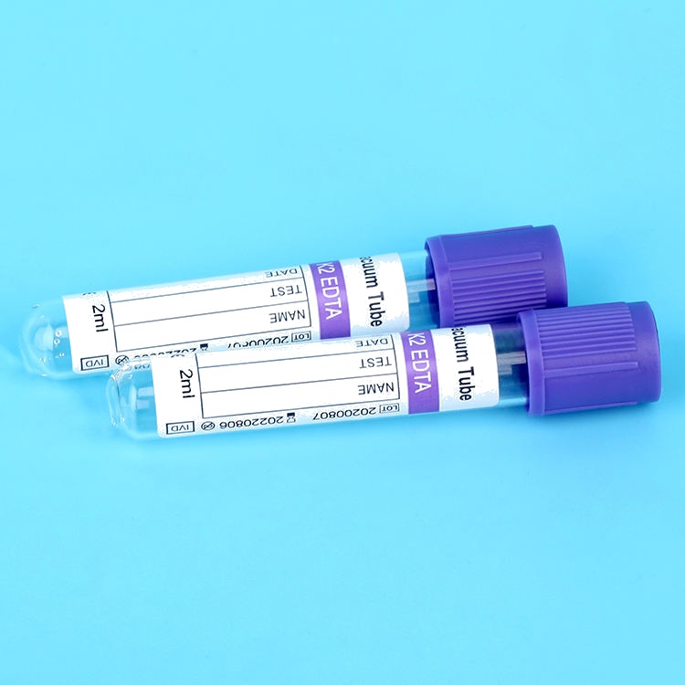 Medical Glass Disposable Vacuum EDTA Blood Sample Collection Tube Glucose Vacuum Tube Collector