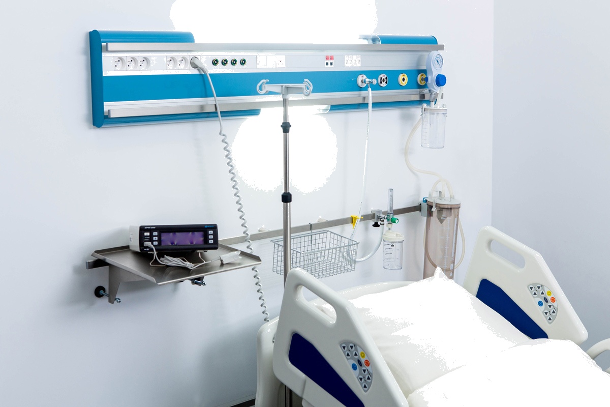 Hospital Medical Bed Head Panel