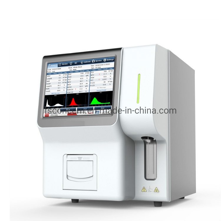 CBC Machine Medical Laboratory Equipment 3 Part Hematology Analyzer