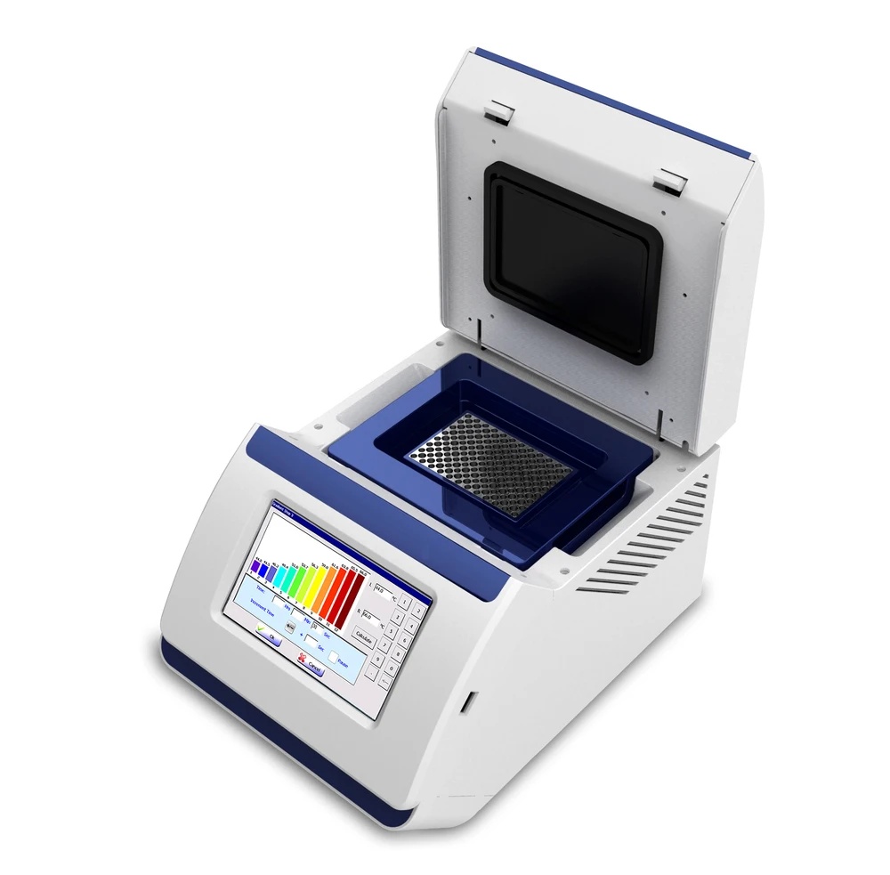 DNA Real Time PCR Machine Rt-pcr Thermal Cycler Portable Real-time 4 Channel 96-Well PCR Machine