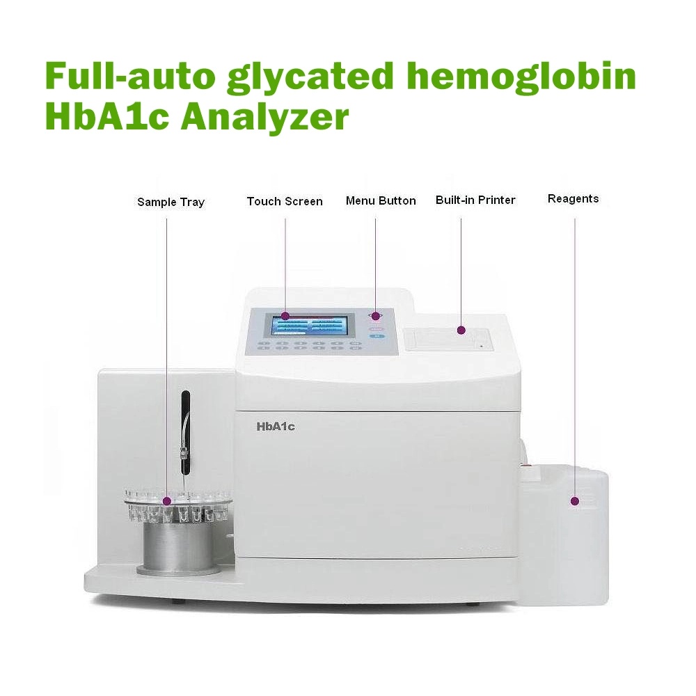 Fully Automated HBA1C Analyzer, Glycated Hemoglobin HBA1C Machine