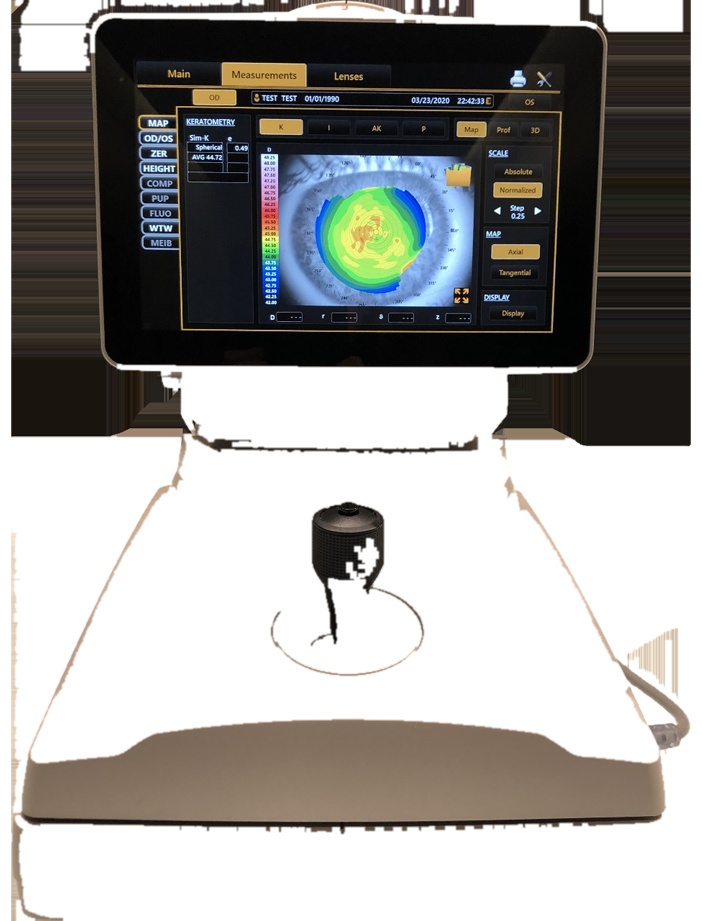 Ophthalmic Topography Equipment Corneal Topographer
