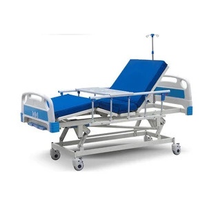 3 Crank Function Manual Hospital Adjustable Composite Health Medrical Bed From China
